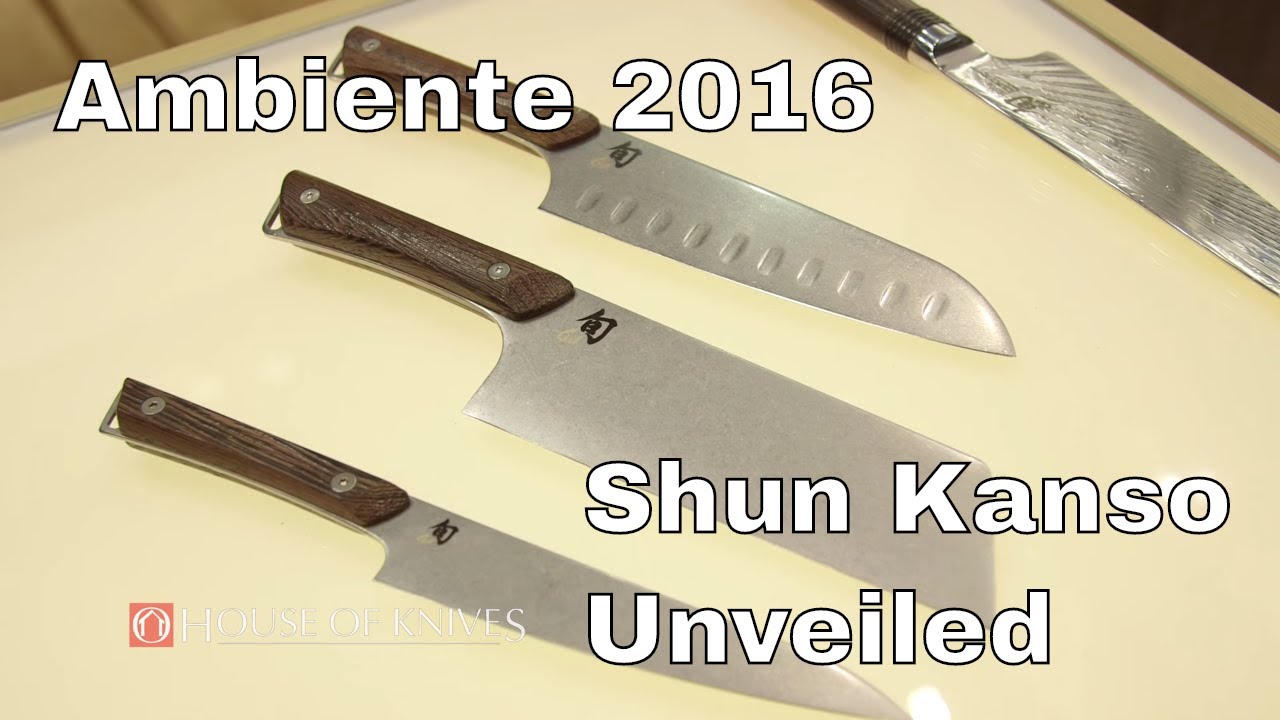 Shun Unveils New Kanso Series Knives and More - Ambiente 2016