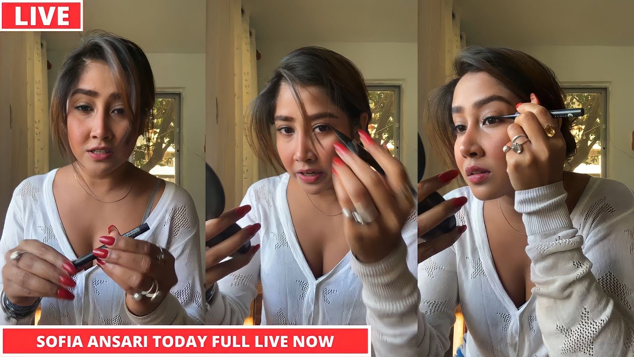 Sofia Ansari Live Video | Sofia Ansari Today Live Video | Sofia Ansari Full Live Video | Sofia Live