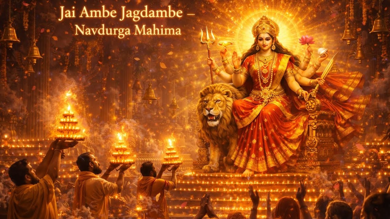 Jai Ambe Jagdambe – Navdurga Mahima | Powerful Durga Bhajan | Navratri Special | Maa Durga Song