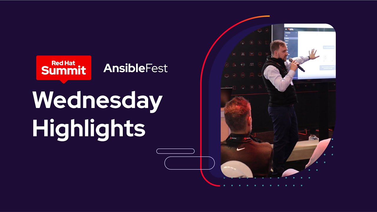 Red Hat Summit 2025: Wednesday highlights and AI showcase