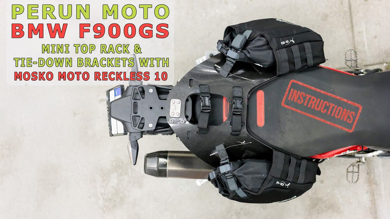 Mosko Moto Reckless 10 Installation on BMW F900GS