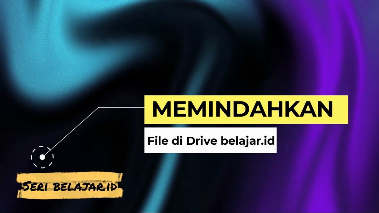 Seri belajar id : Memindah data dari akun belajar.id