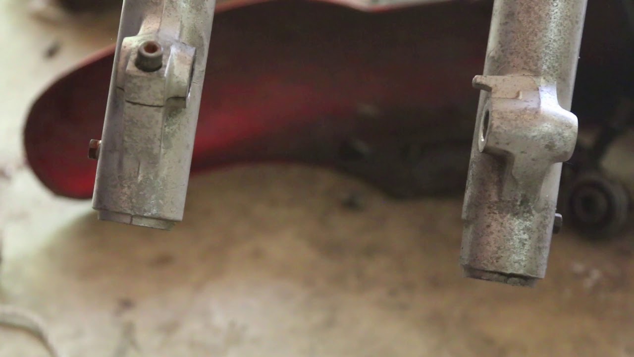 Honda Shadow fork seals: Removing the Forks