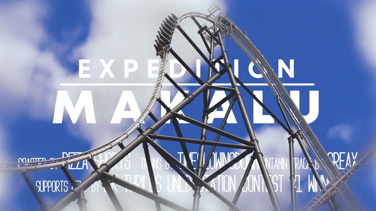 EXPEDITION MAKALU | 342ft Tall Gigacoaster in Planet Coaster 2