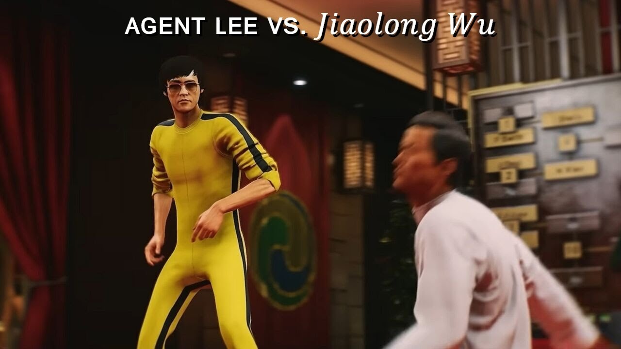 HITMAN - Bruce Lee vs. Jiaolong Wu (Arcade lvl 2) | Silent Assassin