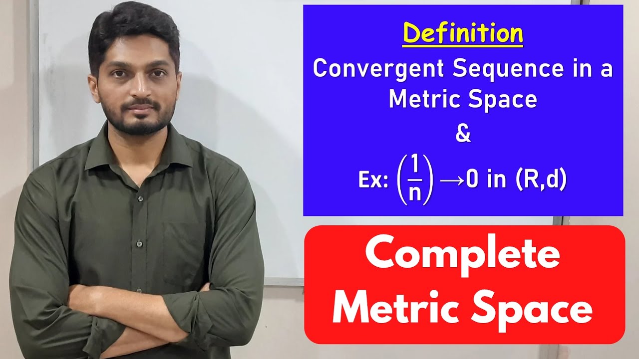Convergent Sequence in a Metric Space | L1 | TYBSc Maths | Completeness @ranjankhatu