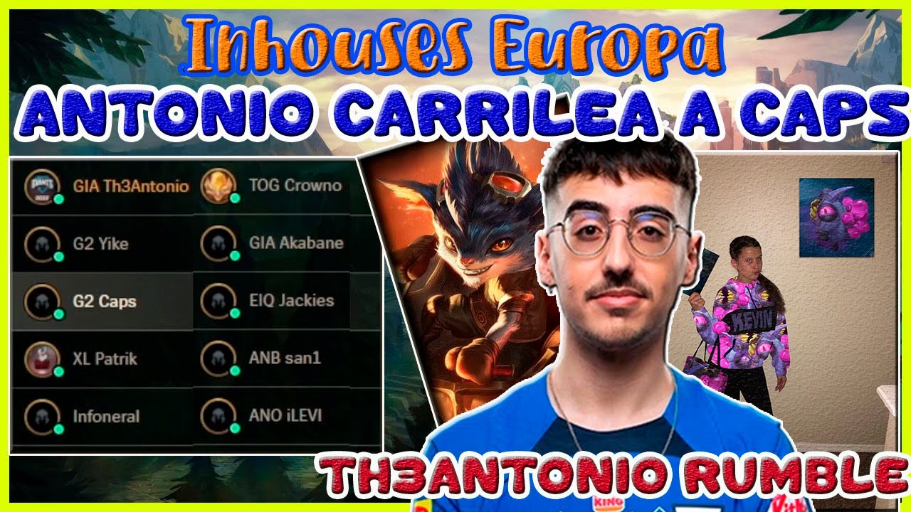 Th3Antonio carrilea a Caps y Yike en la preseason ChampionsQ