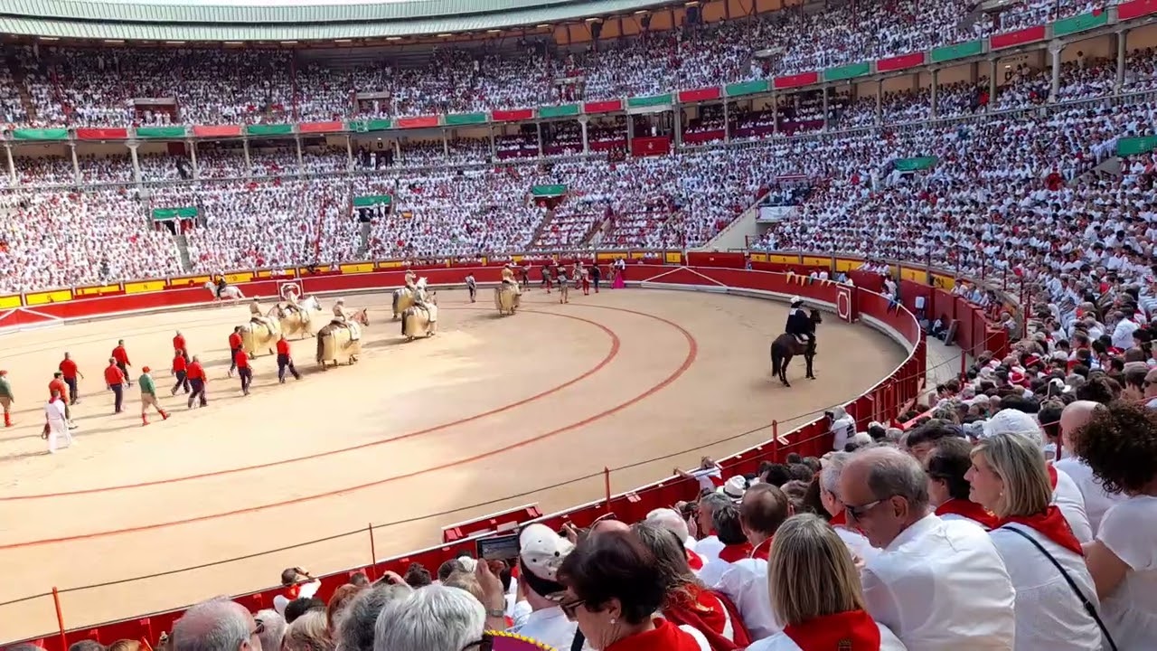 Último paseillo de la Feria del Toro. San Fermín 2024