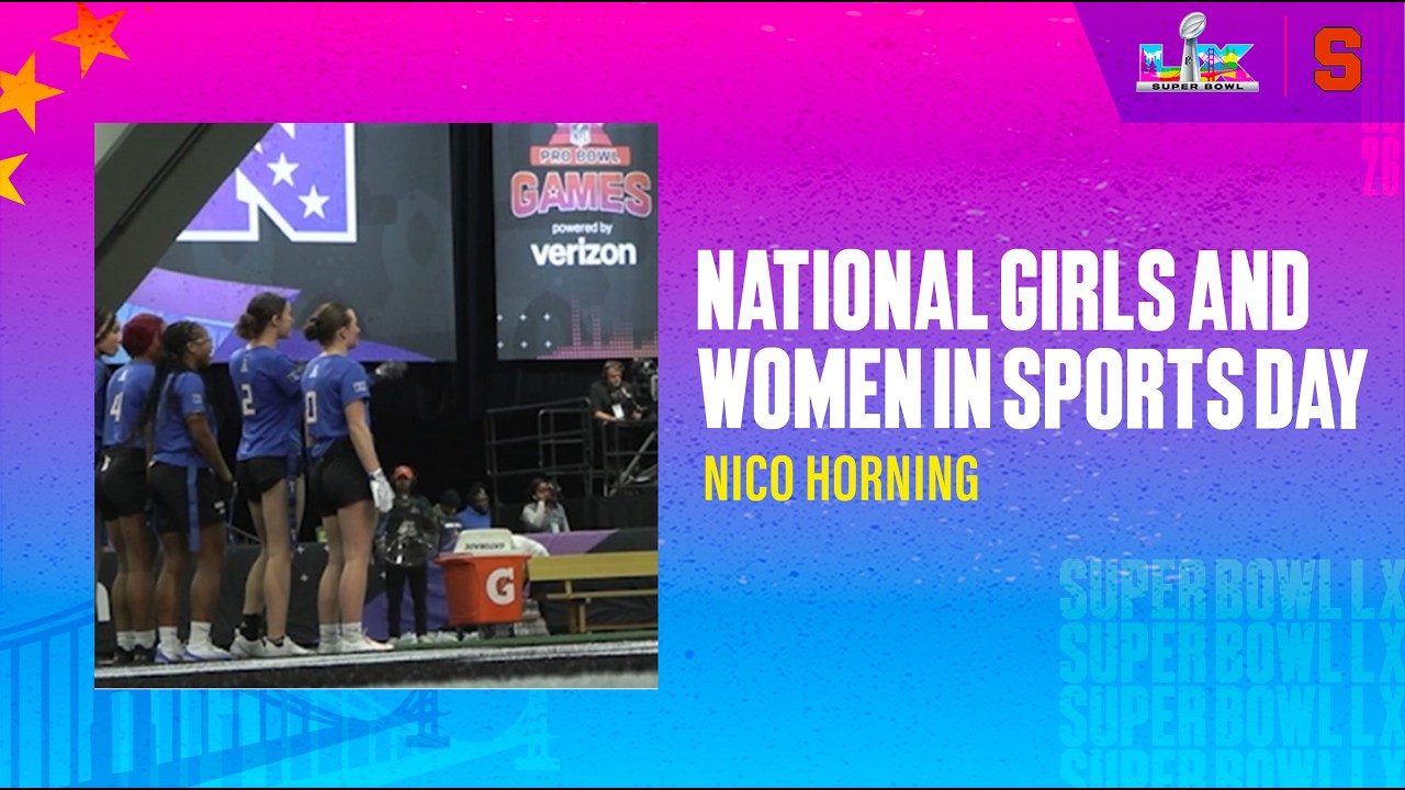 Super Bowl LX | National Girls & Women in Sports Day