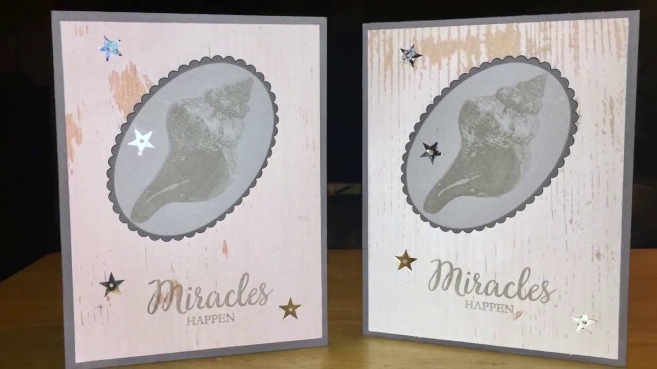 Stampin' Up! | So Many Shells | Miracles Happen Card