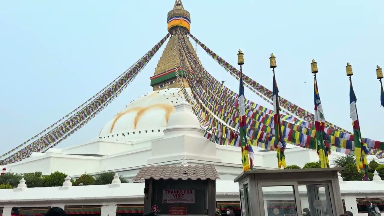 Khu Bảo Tháp Kathmandu Nơi Thầy Minh Tuệ Đang Tu Học Nepanl