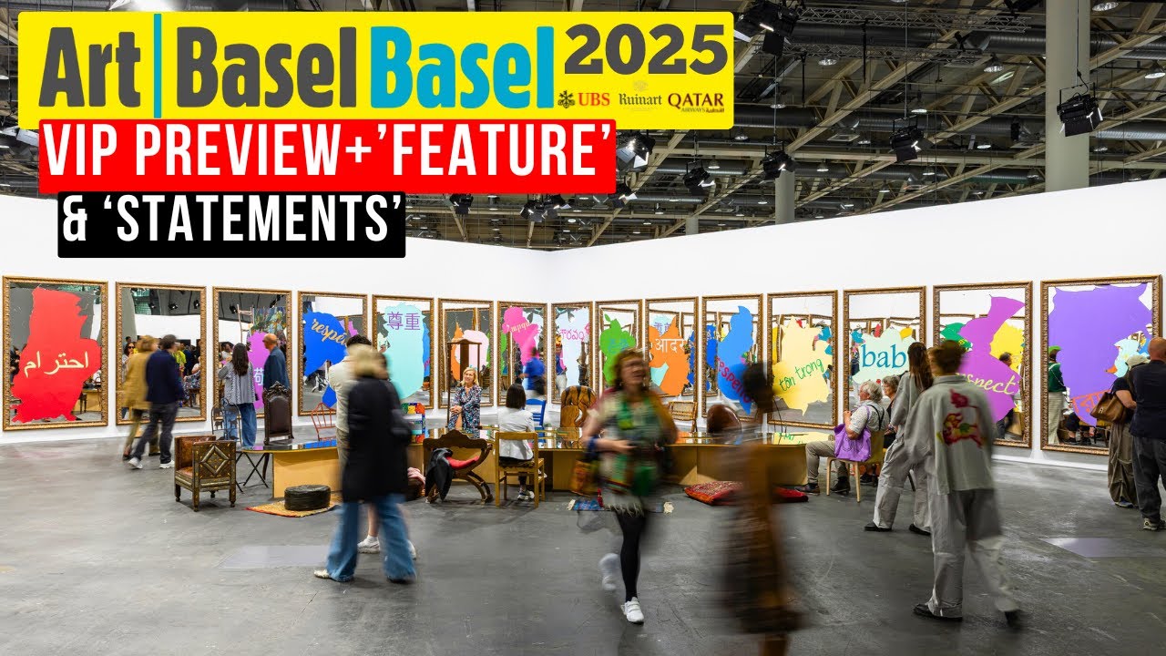 ART BASEL 2025 VIP PREVIEW OPENING + ‘FEATURE’ & ‘STATEMENTS’ SECTIONS PT. 2