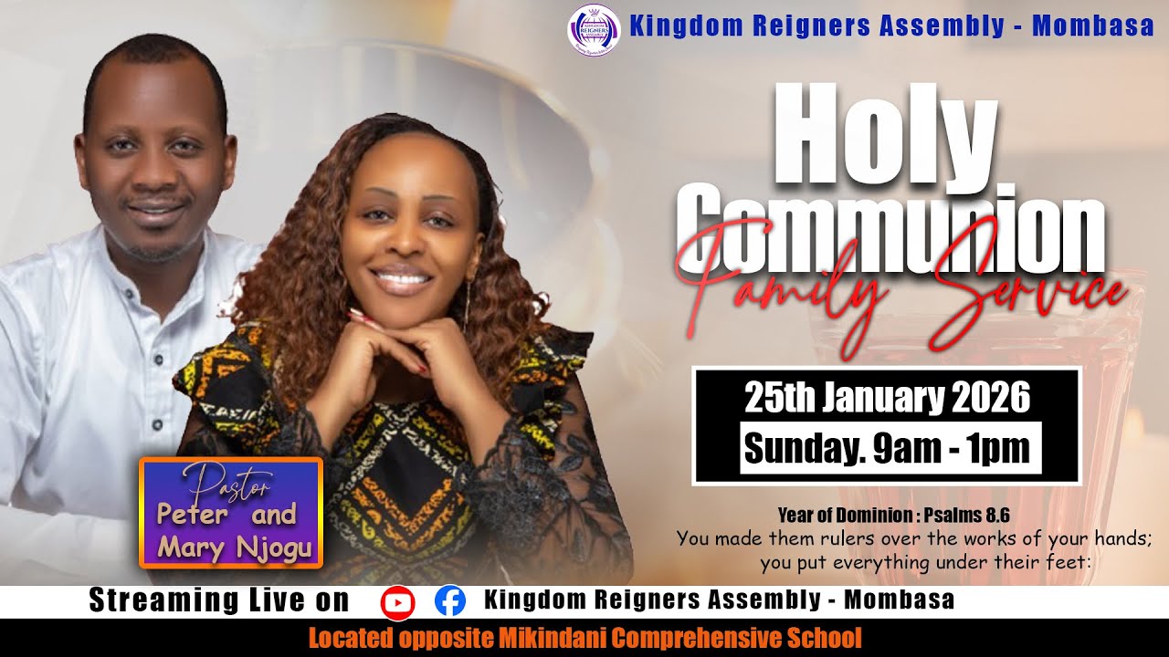 SUNDAY HOLY COMMUNION SERVICE || 25th January 2026 ||