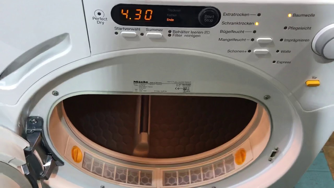 Компрессорная сушильная машина Miele T7900 WP