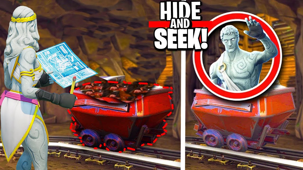 HIDE and SEEK aber jeder kann BAUEN!