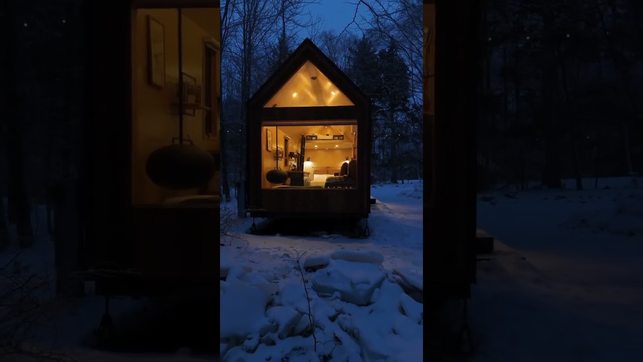 Nordic and Spruce: Scandinavian tiny homes. #smallhome #airbnb #wellness
