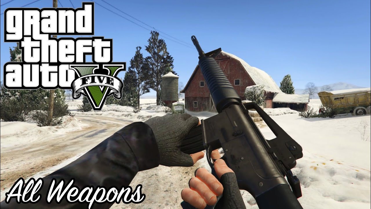Grand Theft Auto V | All Weapons
