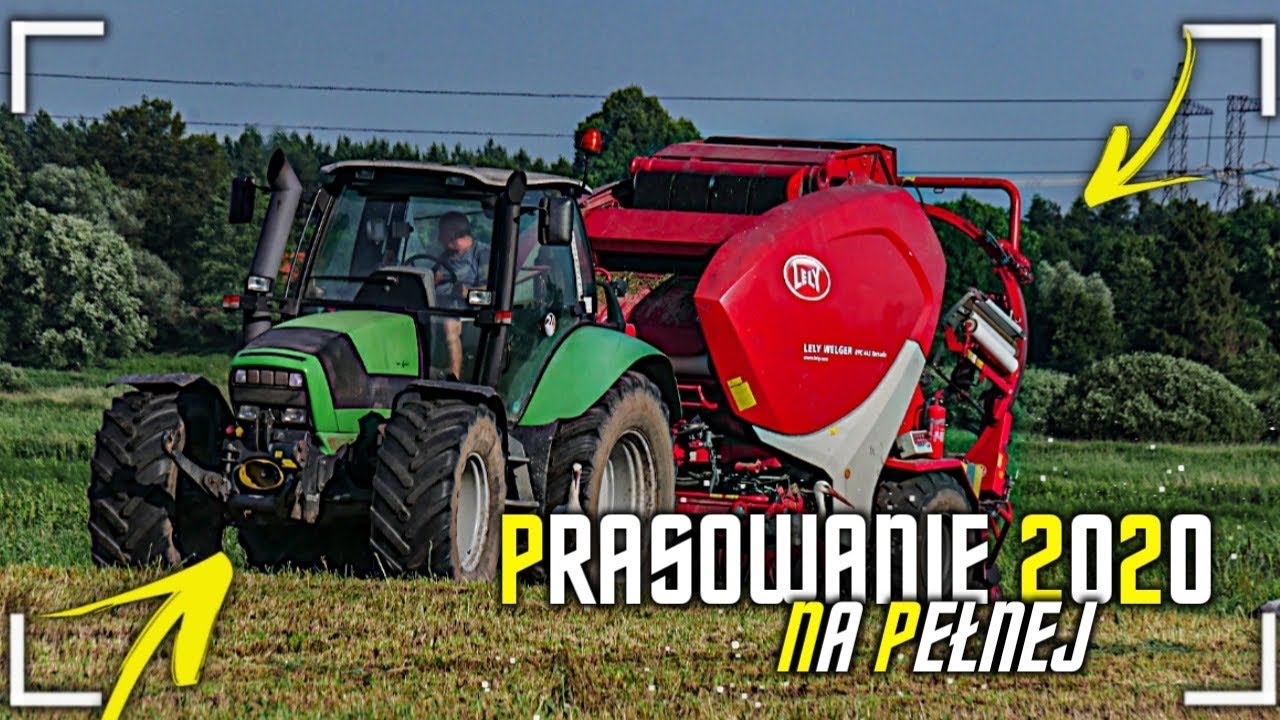 Prasowanie i Owijanie Bel 2020 🇵🇱 | Deutz Fahr | Lely Welger RPC 445 Tornado | Agro Futory |