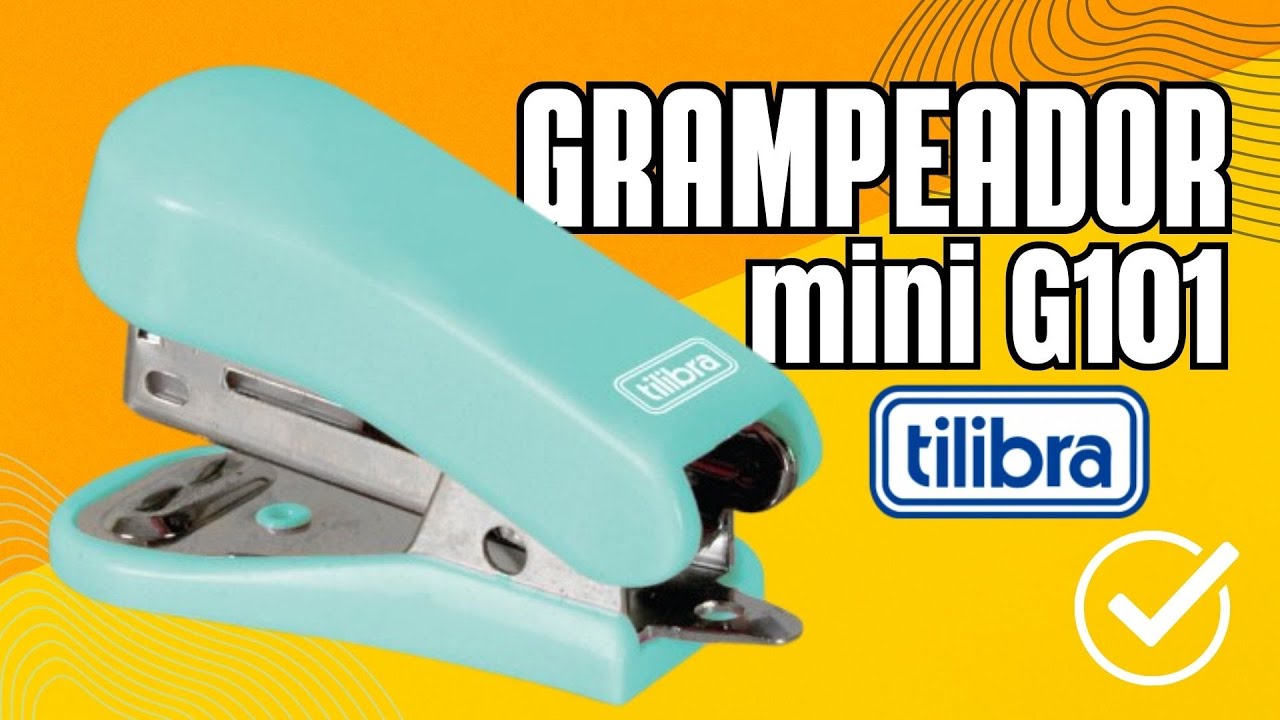 Mini Grampeador G101 Tilibra