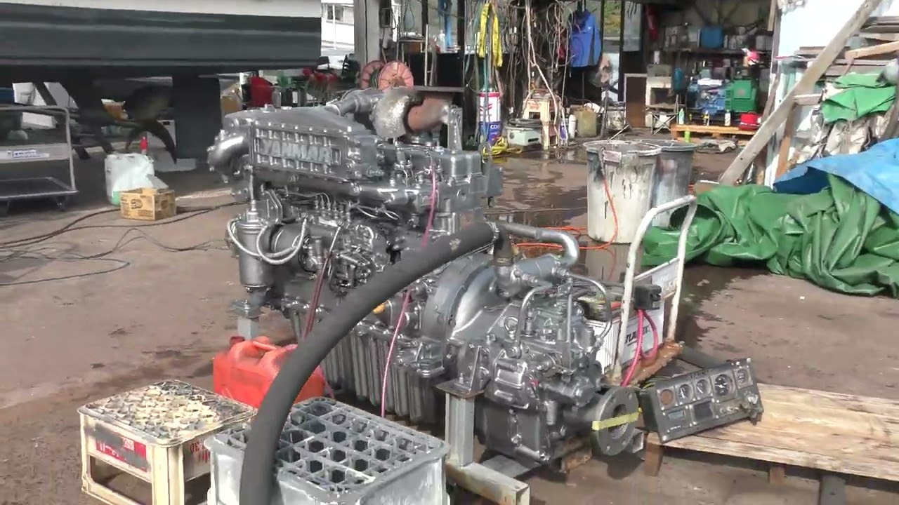 No.3691 ヤンマー 6CHS-HT 65PS(2.91) Yanmar 【Used Marine Diesel Engine Amakusa Marina マリンエンジン】