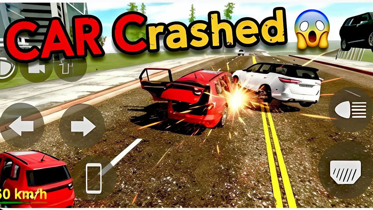 Car RACER Crashed 😱 stunt 💥💥
