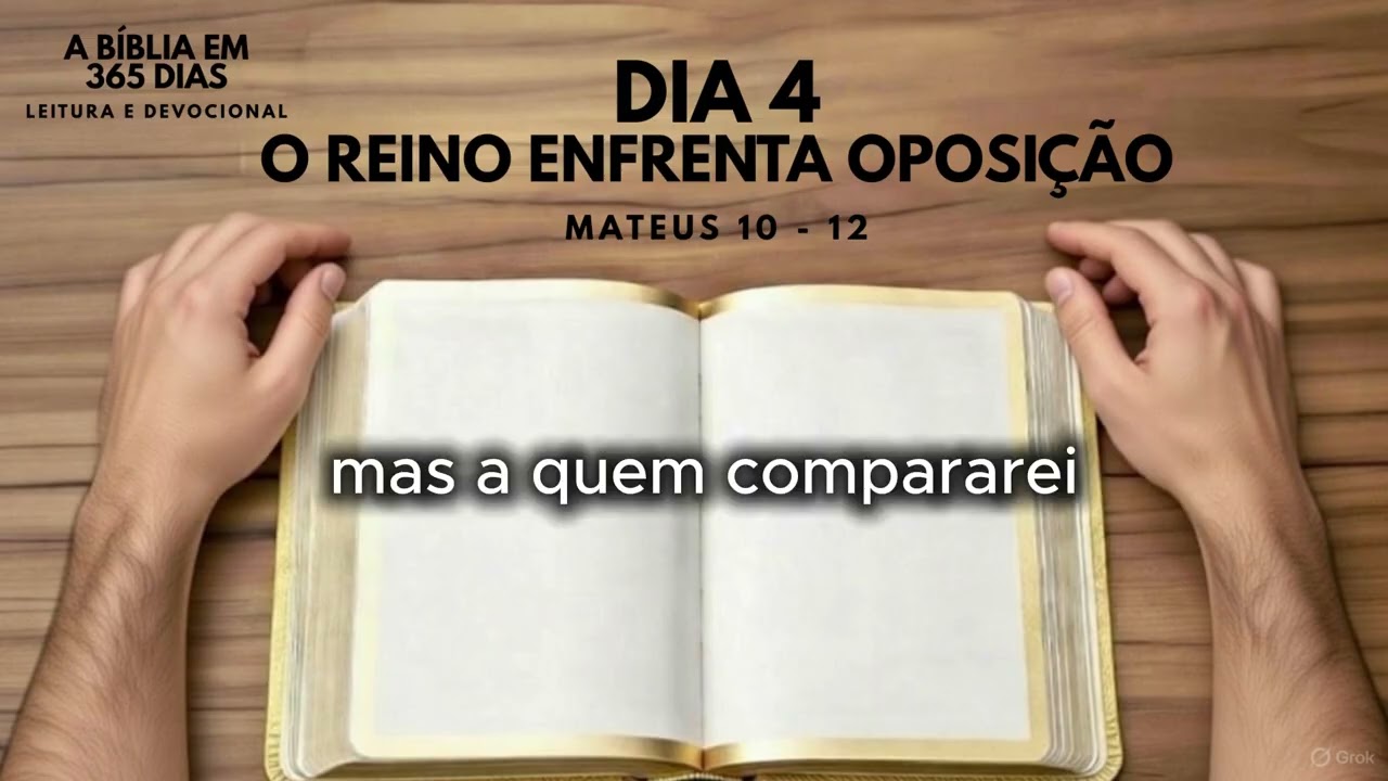 DIA 4 - O REINO ENFRENTA OPOSIÇÃO