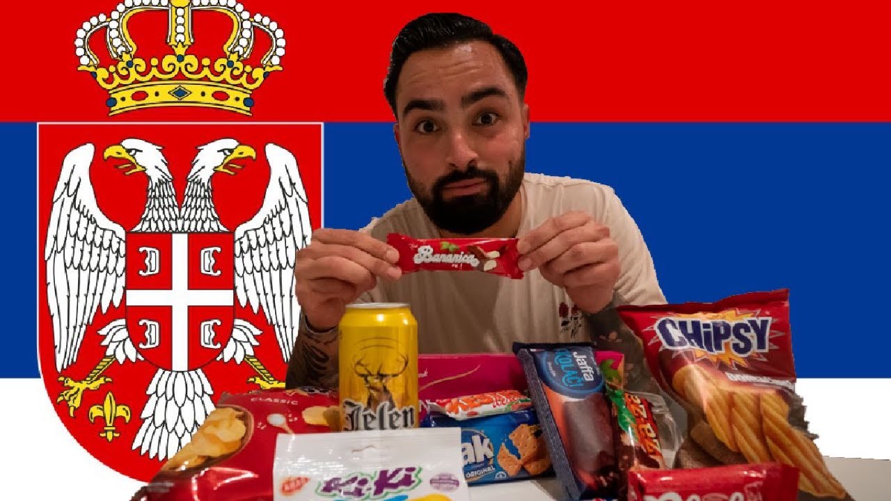 AMERICAN Tries SERBIAN (Balkan) Snacks - Belgrade, Serbia