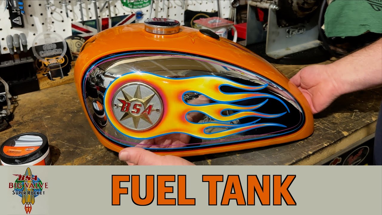 1962 BSA A10 Super Rocket (Part 6) - Fuel Tank & Carb