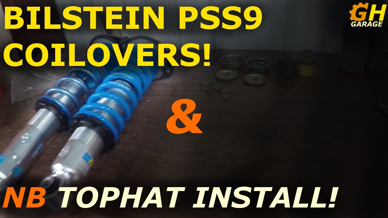 Bilstein PSS9 Coilover Assembly with NB Mounts & First Drive! | Reborn Turbo Miata Build #17