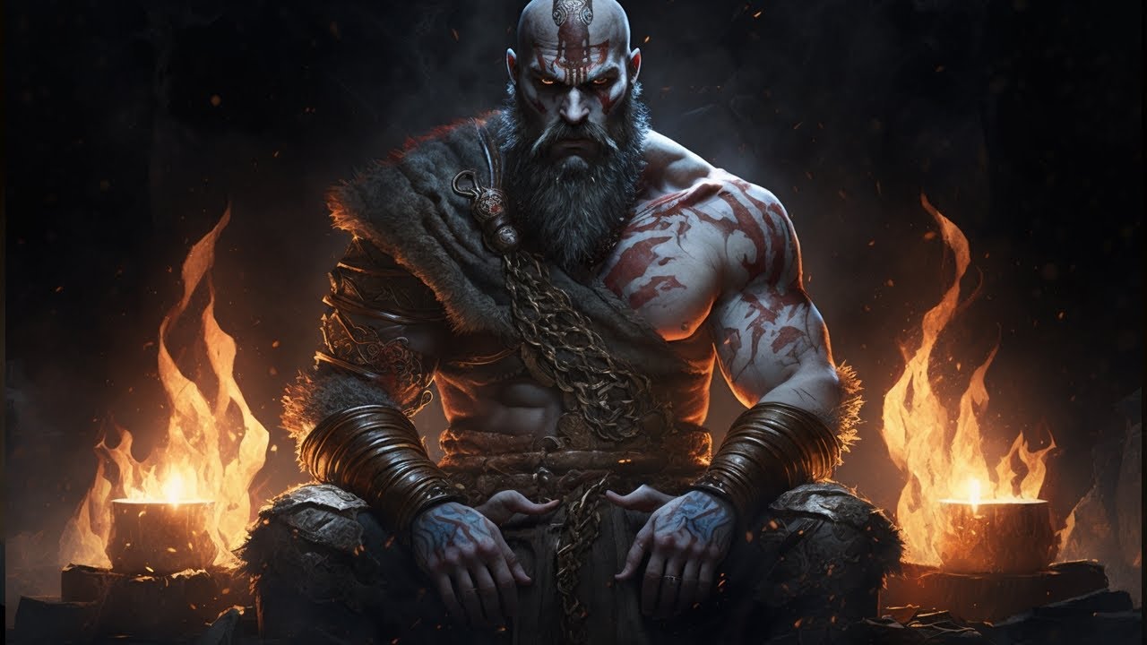 KRATOS Meditation - A God of War Journey - Dark Mysterious Atmospheric Ambient Music