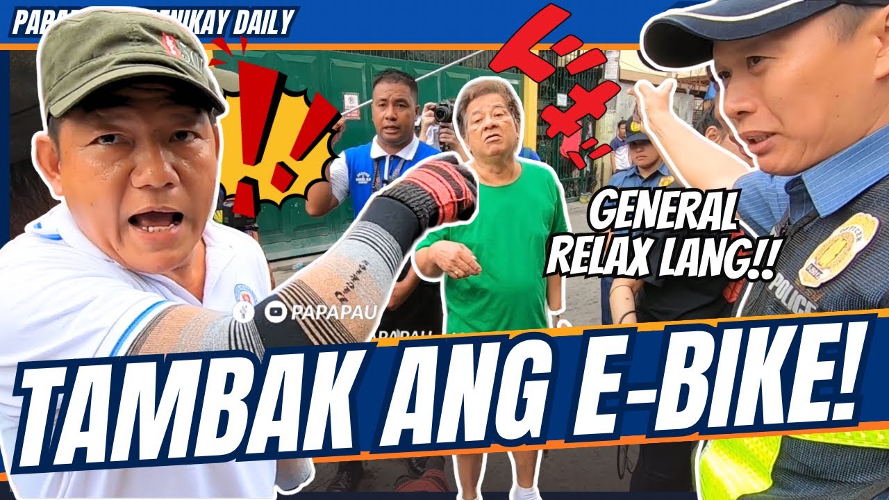 TAMBAK ANG E-BIKE! / yorme clearing operation - general sukat - papapau