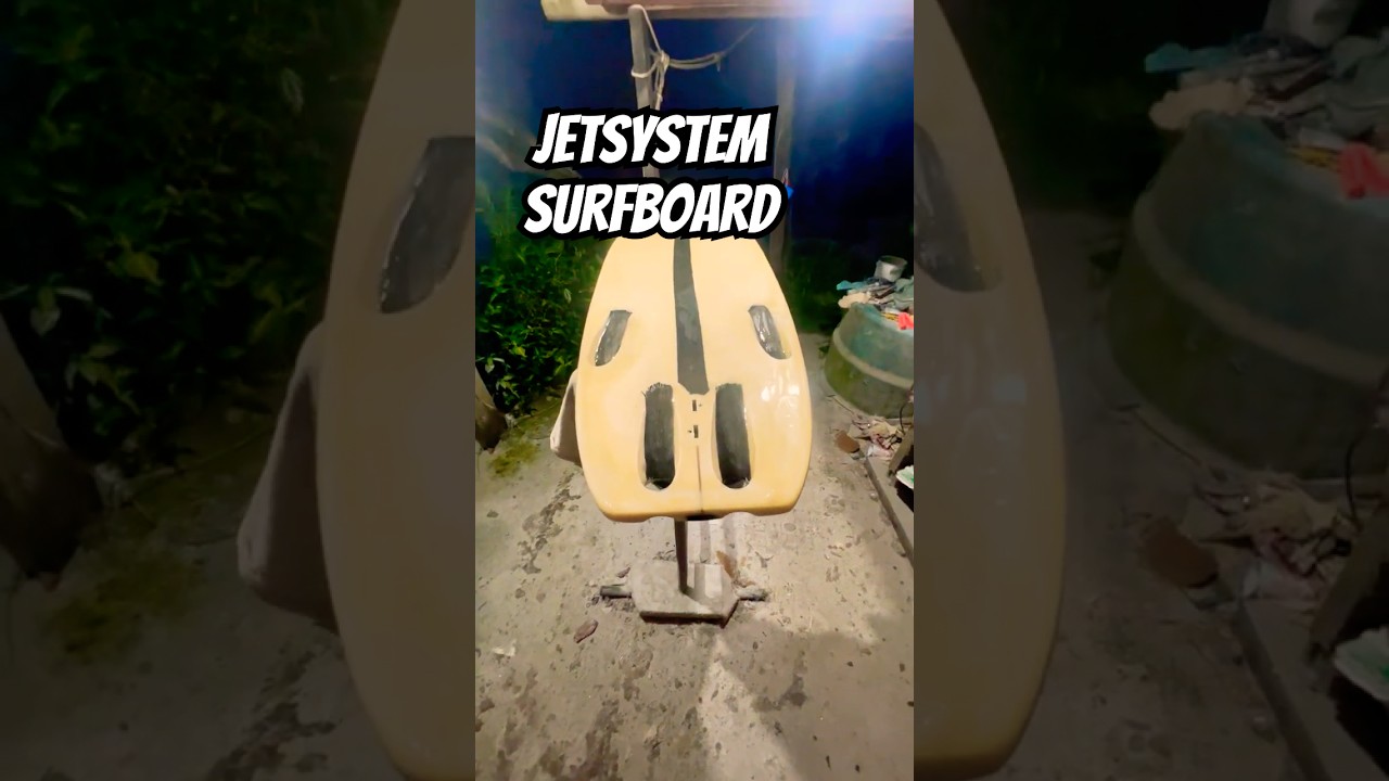 Jetsystem surfboard reciclando essa 5.6 26L Mono Jatos 