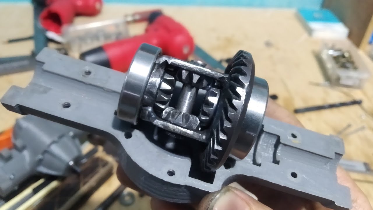 Membuat Gardan Differential Dari Gear Gerinda Gardan Differential Handmade