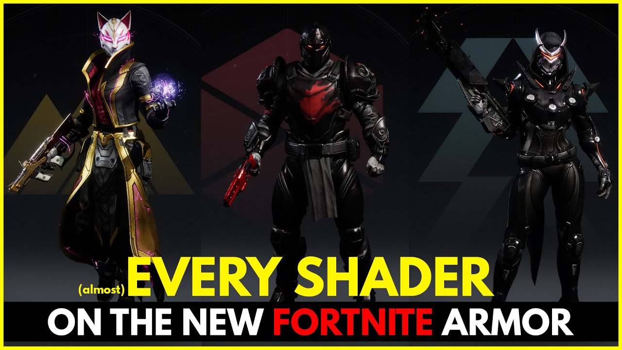 EVERY SHADER On The FORTNITE Armor