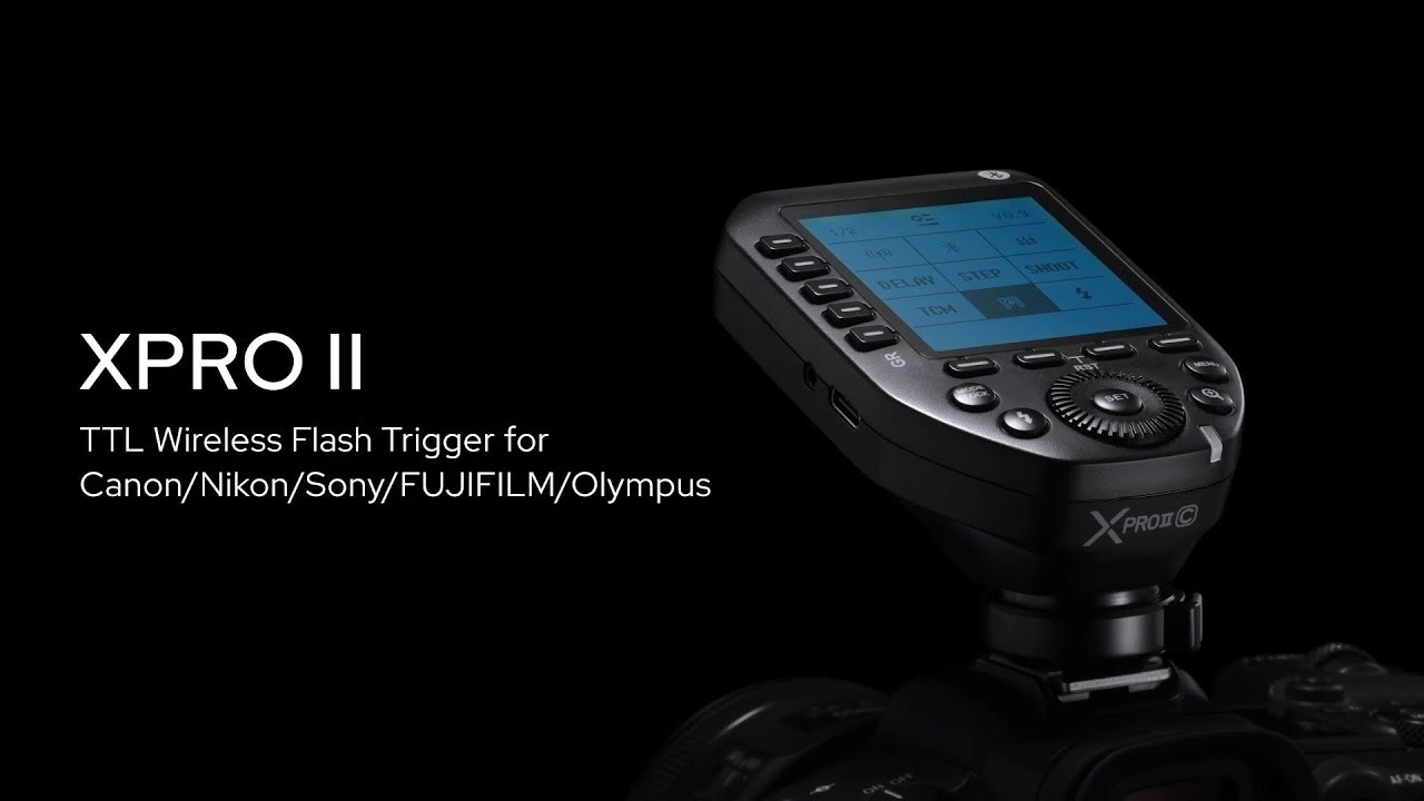 XPRO II C/N/S/F/O - Godox | XPro II TTL Wireless Flash Trigger for Sony Cameras | Official Product