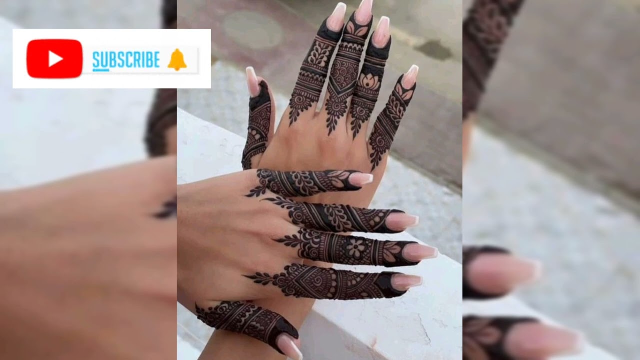 ✨ finger mehandi design ✨ beautiful mehandi design ✨