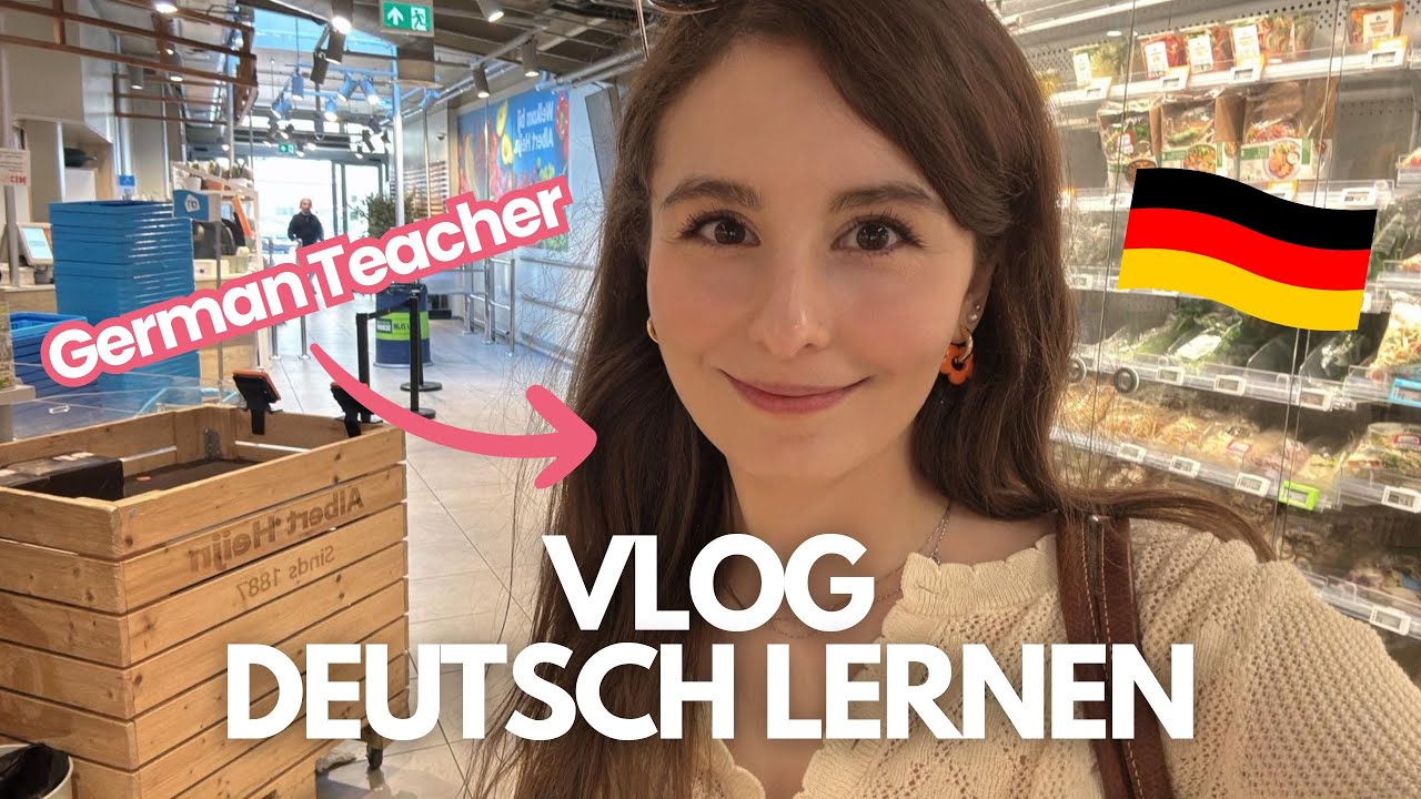 Deutsch Vlog: Mein Alltag + Friseur (Alltagsdeutsch + Redewendungen)