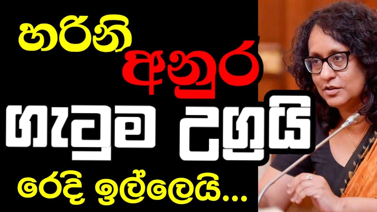 හරිනි අනුර ගැටුම 