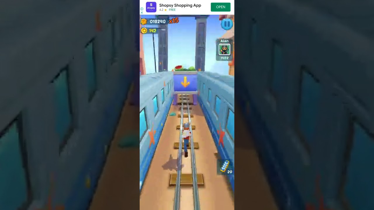 Subway girl runner
