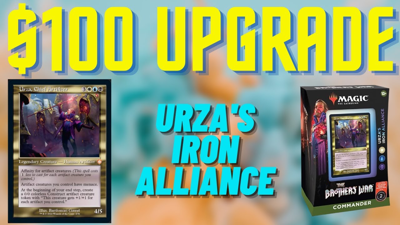 Urza's Iron Alliance Upgrade - Improving the Precon Commander Deck with $100
