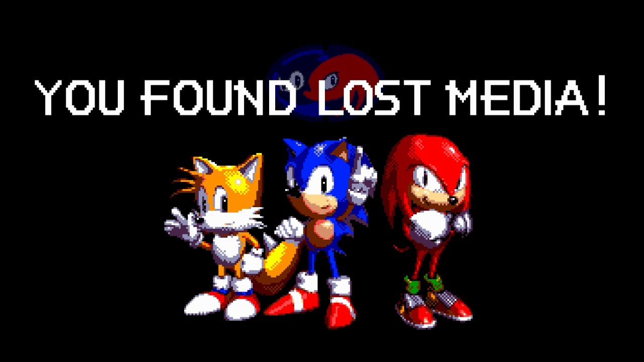 You Found Lost Media! Sonic 16-Bits Cover