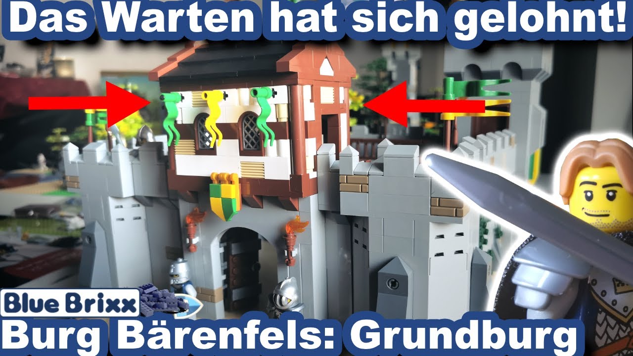 EUPHORIE Dank dieser Burg! - Blue Brixx Burg B&auml;renfels Grundburg - Review