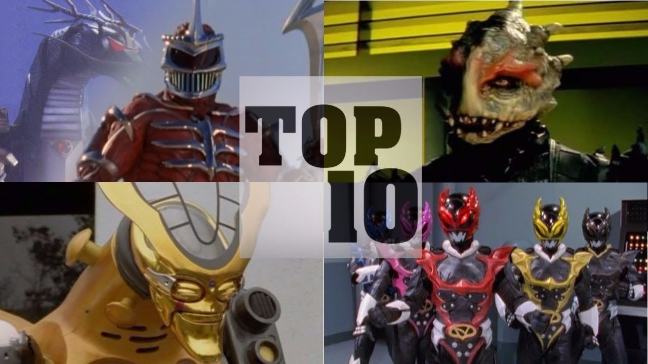 Top 10 BEST Power Ranger Villains