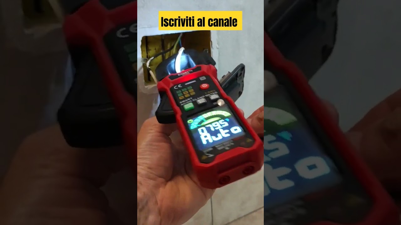 Misurazione assorbimento di corrente con pinza amperometrica KC602 Kaiweets #electric