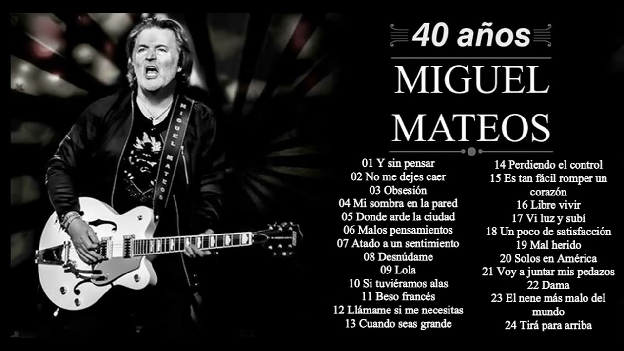 Miguel Mateos ❘ 40 años de éxitos