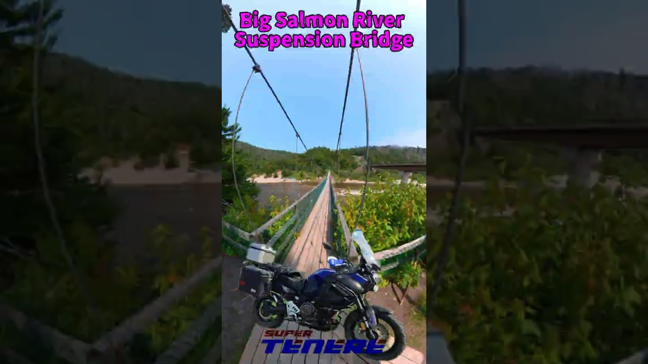 Yamaha Super Tenere | BIG SALMON SUSPENSION BRIDGE 