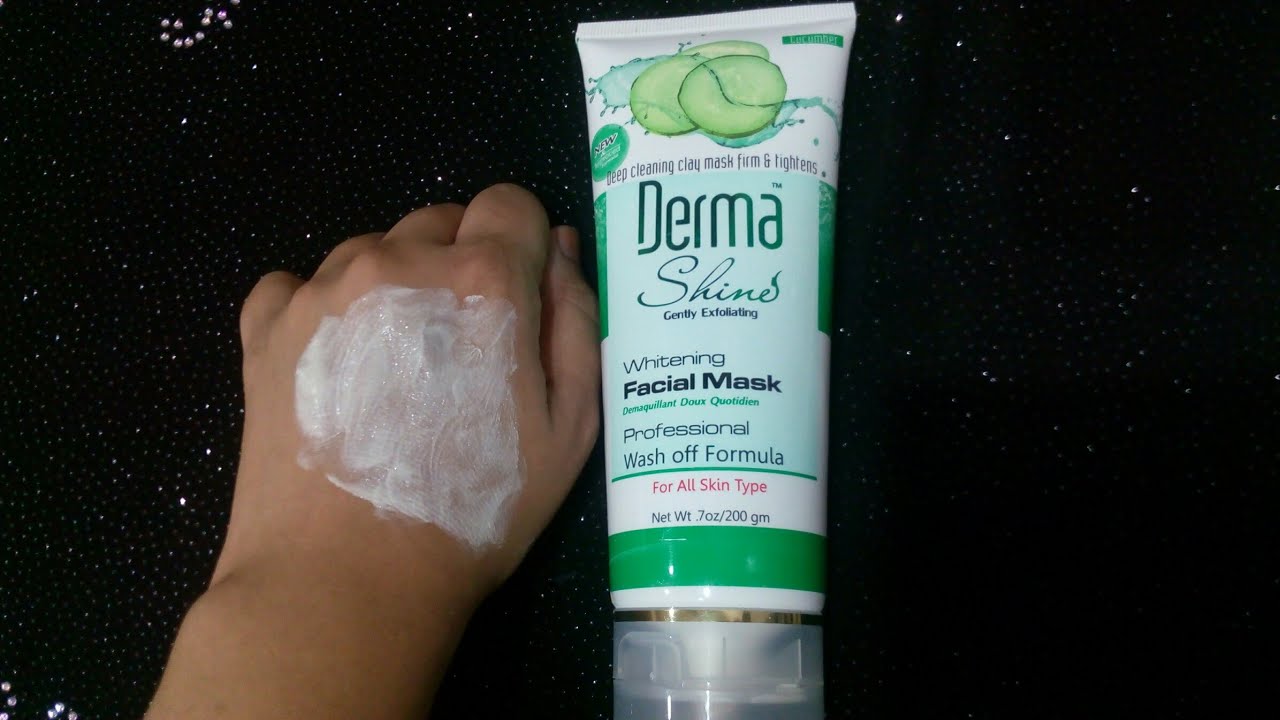 Derma Shine clay mask review. does it actually deep clean the skin?