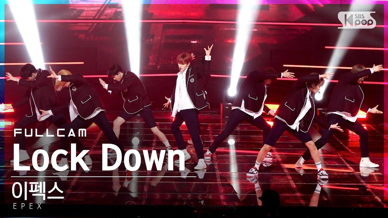 [안방1열 직캠4K] 이펙스 'Lock Down' 풀캠 (EPEX Full Cam)│@SBS Inkigayo_2021.06.13.