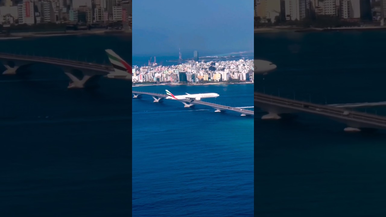 Maldives velana international airport male      very nice view location 🇲🇻#youtubeshorts #shots