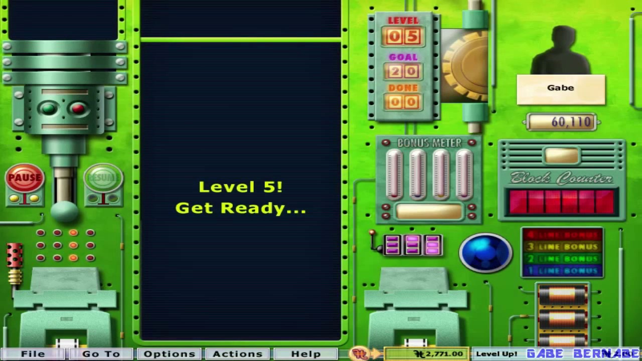 Hoyle Puzzle Games 2005 - Panic - Classic (Level 1 - 8)